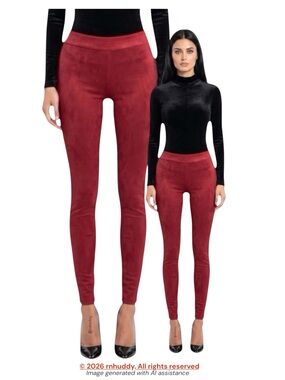 Loft size 10 petite wine (Robin red) faux suede ankle pants